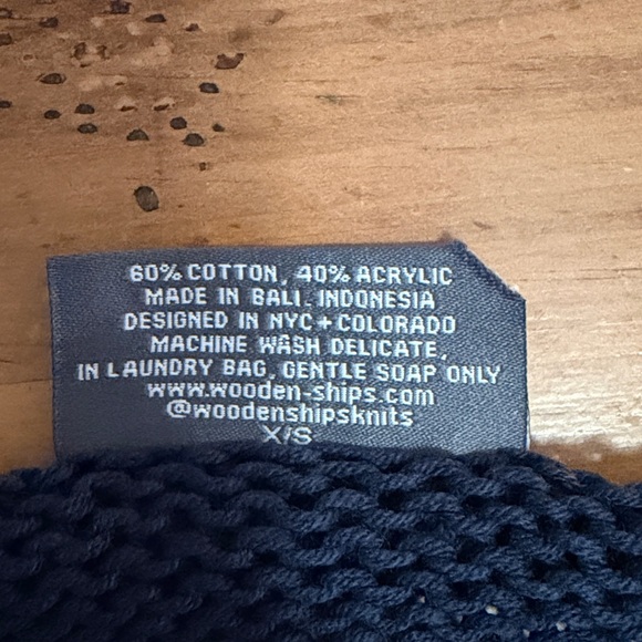 Wooden Ships Heart Flag Crew size X/S - Picture 6 of 12